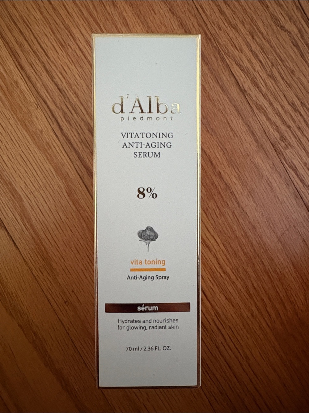 d’Alba vita toning anti-aging spray serum